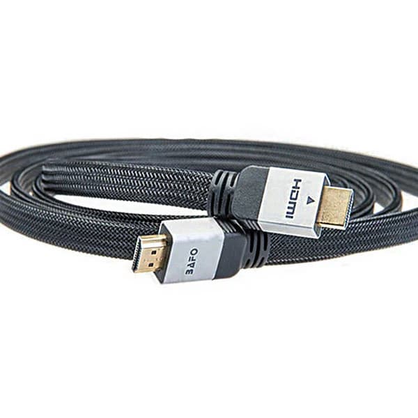 کابل HDMI V2.0 4K بافو BAFO FLAT به طول 2 متر — تصویر ۳