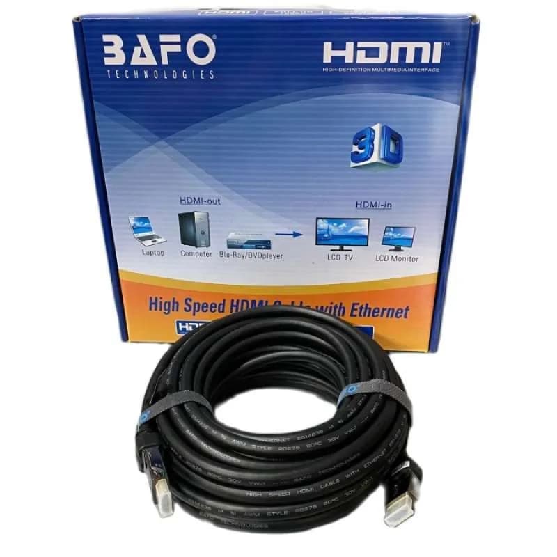 کابل HDMI V2.0 4K بافو BAFO به طول 15 متر — تصویر ۸