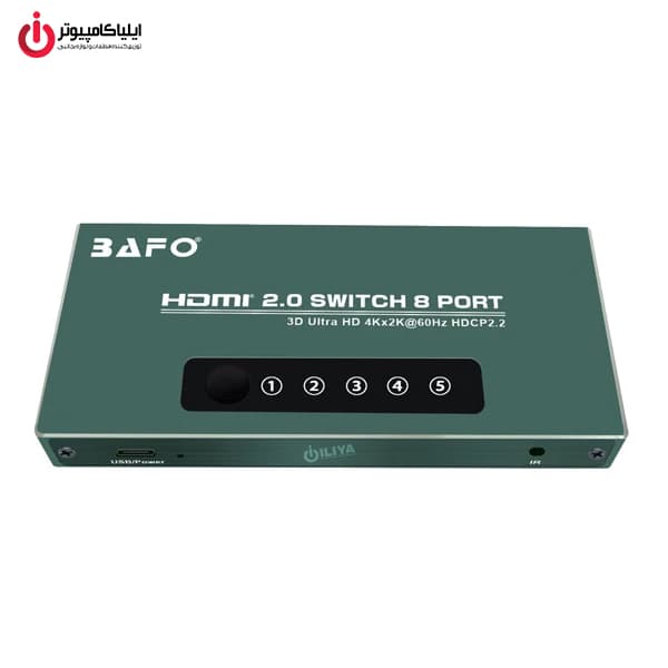 سوئیچ HDMI پنج پورت بافو مدل BAFO BF-178 — تصویر ۱۲