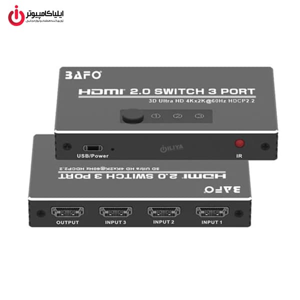 سوئیچ HDMI سه پورت بافو مدل BAFO BF-176 — تصویر ۶