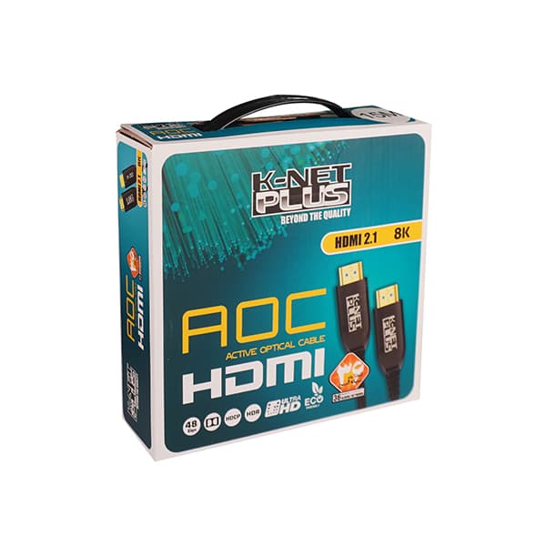 کابل HDMI 2.1 AOC کی نت پلاس مدل KP-CHAOC21200 A159 طول 20 متر — تصویر ۸