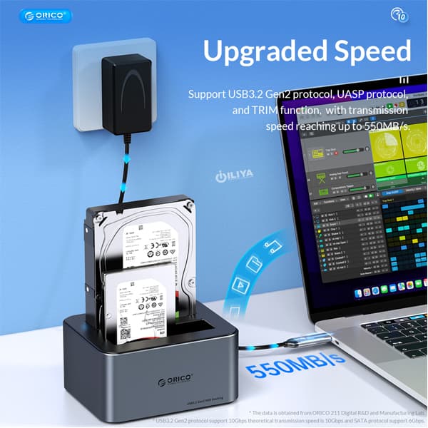داک هارد اوریکو مدل ORICO 6616C3 — تصویر ۷