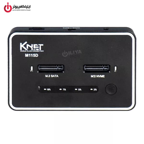داک هارد SATA و NVMe+M.2 کی نت مدل K-NET K-CM2M115D — تصویر ۹