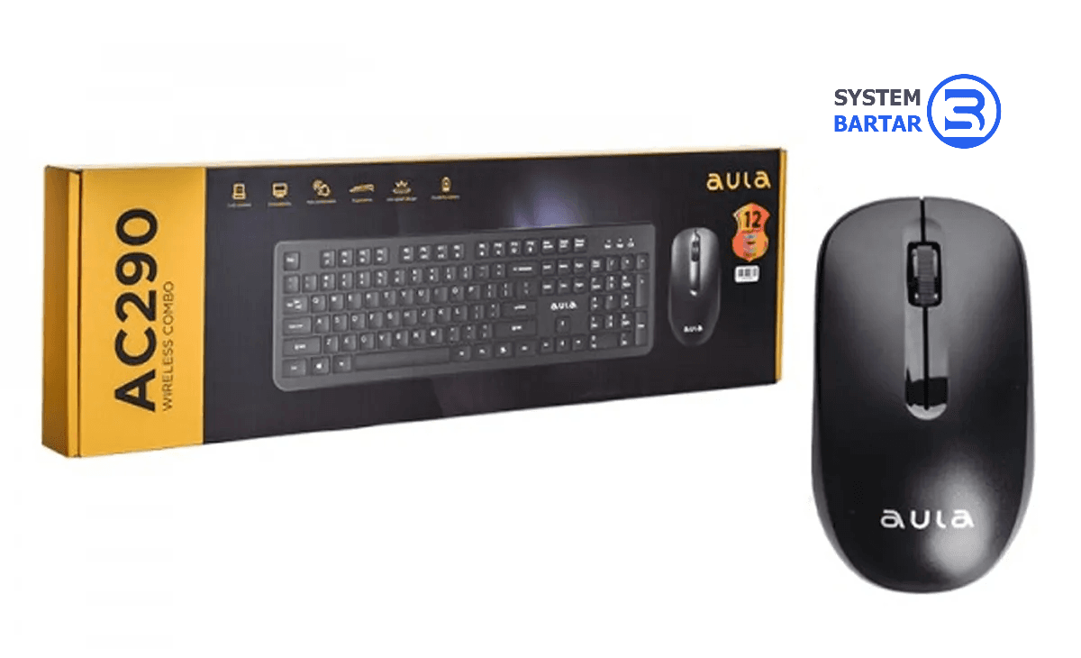 کیبورد و موس وایرلس آئولا مدل AULA AC290 — تصویر ۷