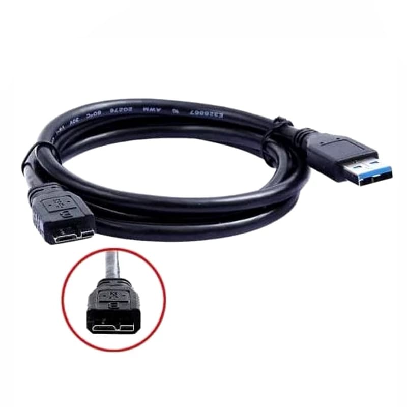 کابل هارد USB3.0 به Micro-B USB3 برند دی نت d-net طول 1.5 — تصویر ۱۰