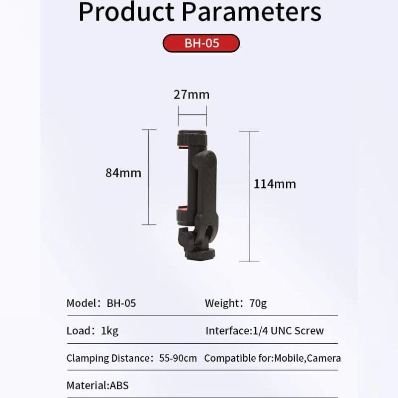 نگهدارنده موبایل (هولدر) جیماری Jmary BH-05 Mobile Holder Multi-Function — تصویر ۳