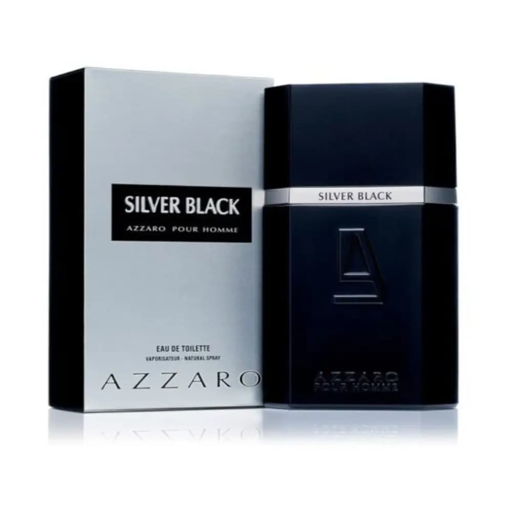عطر آزارو سیلور بلک Azzaro Silver Black | رایحه‌ای مردانه، شیک و جذاب — تصویر ۴