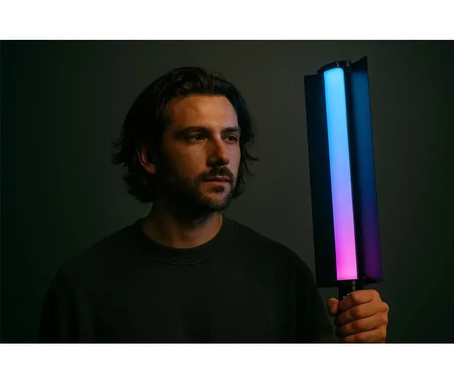 نور باتومی شیدردار اوو OVOO C31 RGB Light Stick — تصویر ۱۱