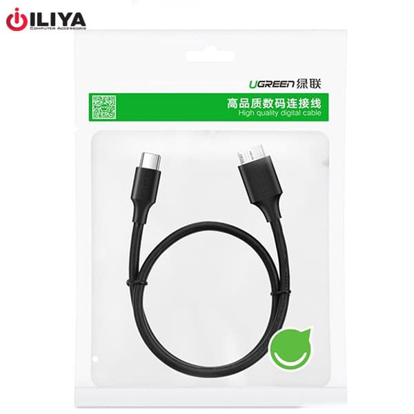 کابل تبدیل USB-C به Micro-B یوگرین مدل 20103-UGREEN US312 — تصویر ۶