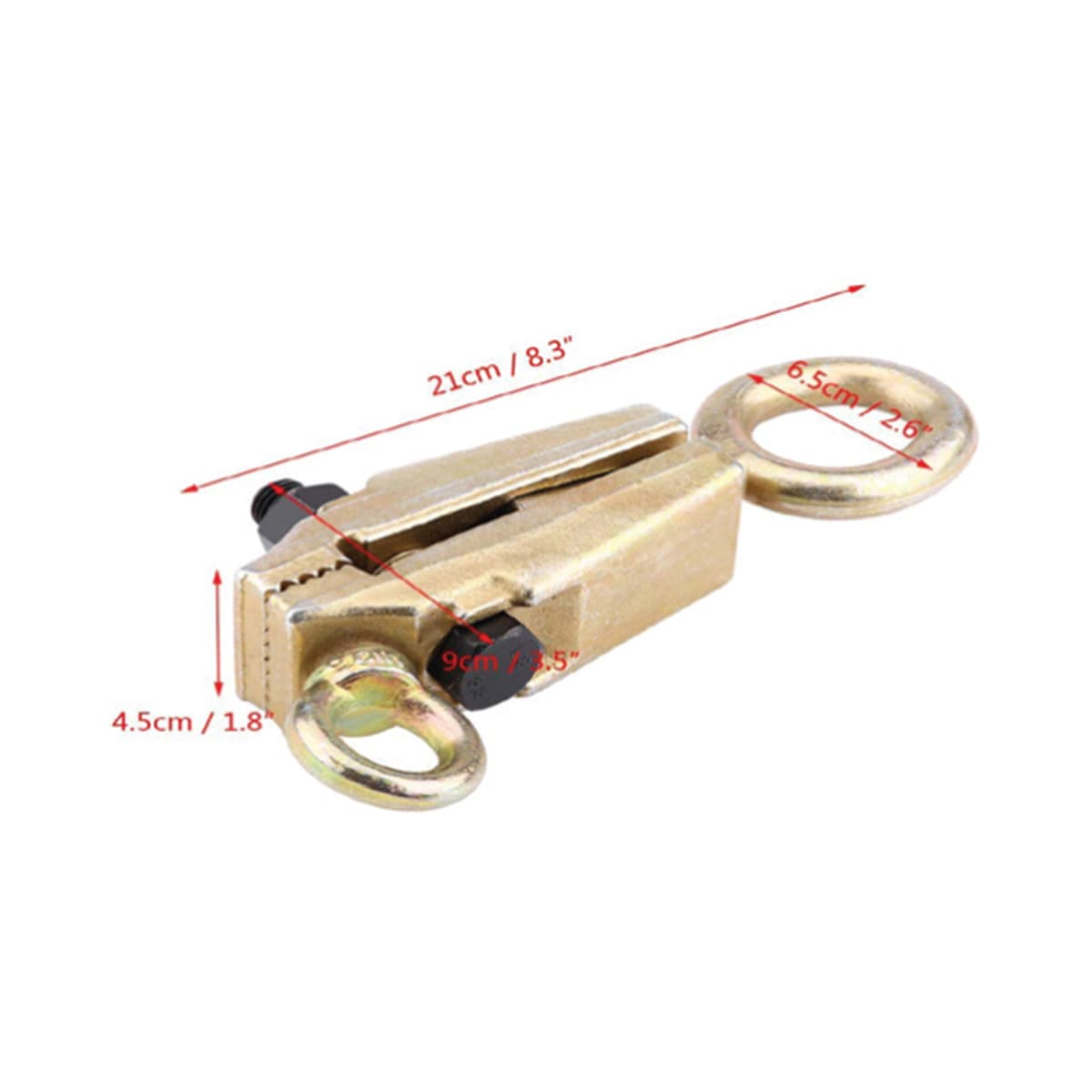گیره فک سوسماری صافکاری ظرفیت 5 تن مستقیم و 1 تن عمودی LK کد C1053 — تصویر ۵