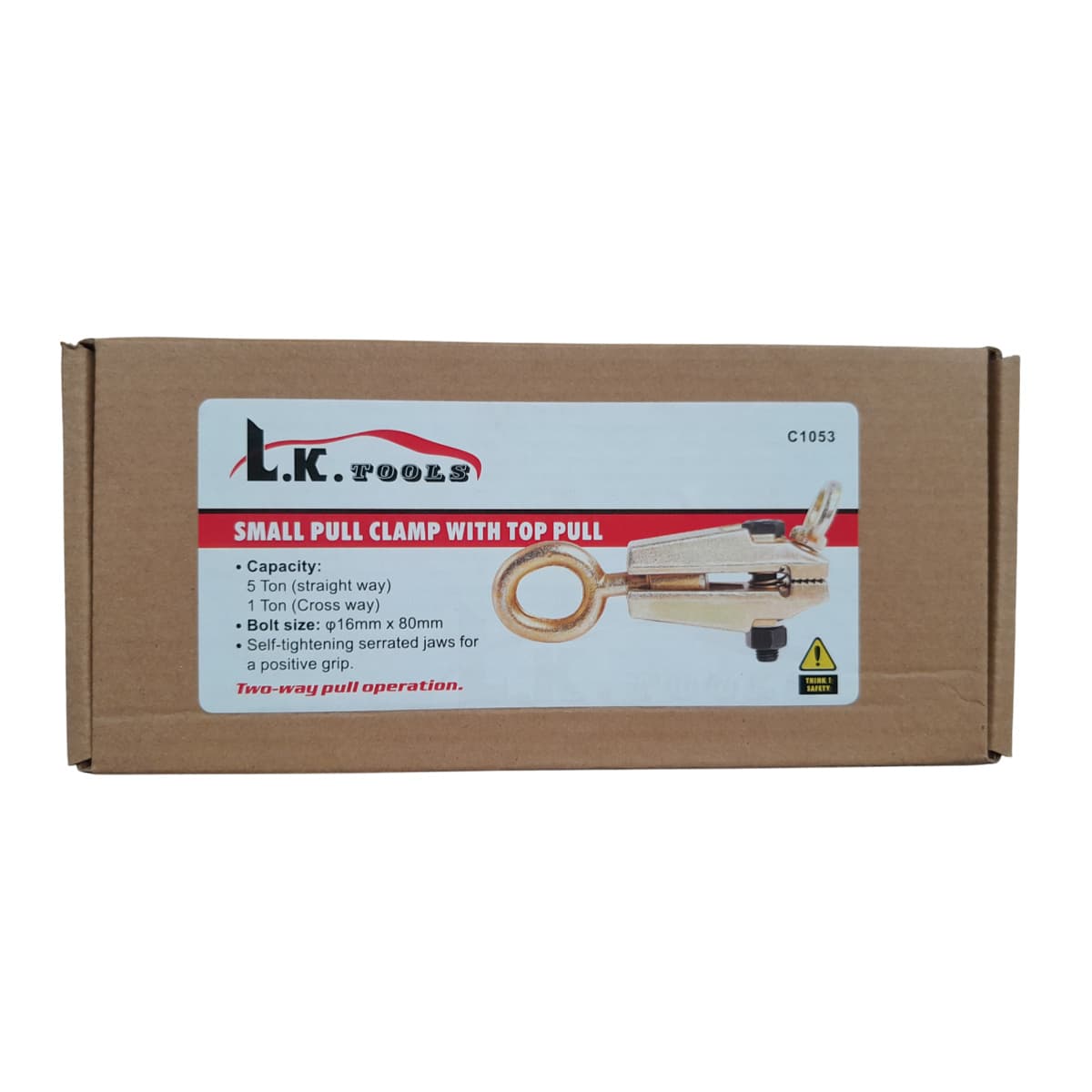 گیره فک سوسماری صافکاری ظرفیت 5 تن مستقیم و 1 تن عمودی LK کد C1053 — تصویر ۴