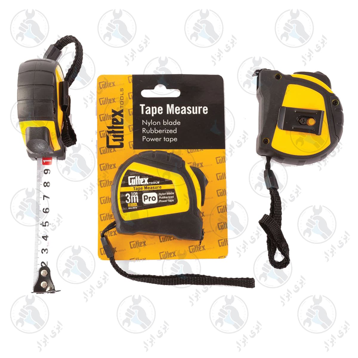 متر کمری اتومات 5 متری عرض 19 میلیمتر CUTTEX کد 68G-5019