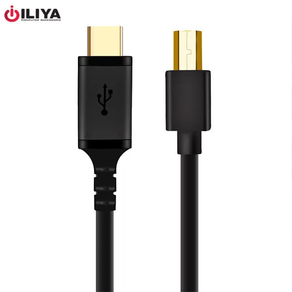 کابل Type-C به Mini USB 5-pin کی نت پلاس مدل KP-CUC5P18 A54 طول 1.8 متر — تصویر ۴