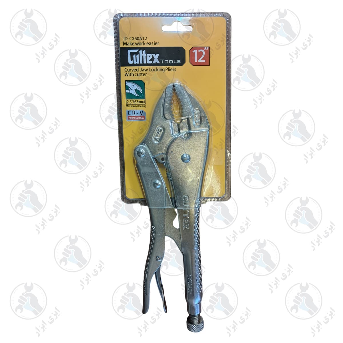 انبر قفلی 12 اینچی CUTTEX کد CX50A12 — تصویر ۶