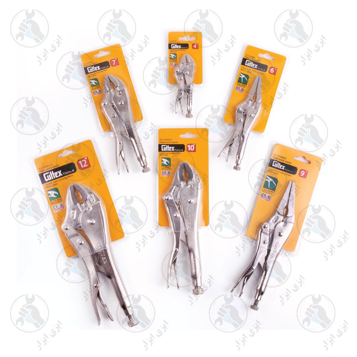 انبر قفلی 12 اینچی CUTTEX کد CX50A12 — تصویر ۲