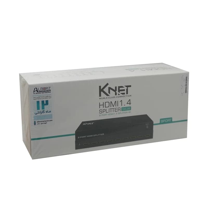 اسپلیتر 8 پورت HDMI کی‌نت مدل K NET K S638 — تصویر ۸