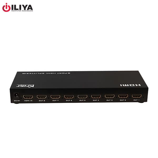 اسپلیتر 8 پورت HDMI کی‌نت مدل K NET K S638 — تصویر ۶