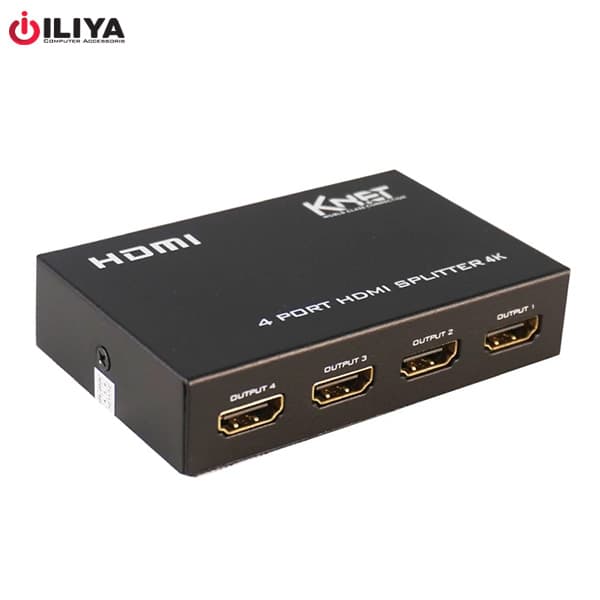 اسپلیتر 4 پورت HDMI کی نت K NET مدل K-S634
