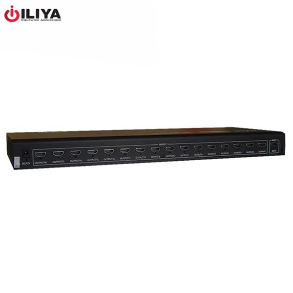 اسپلیتر 16 پورت درگاه HDMI برند دی نت D NET 4K 3D SUPPORT — تصویر ۴