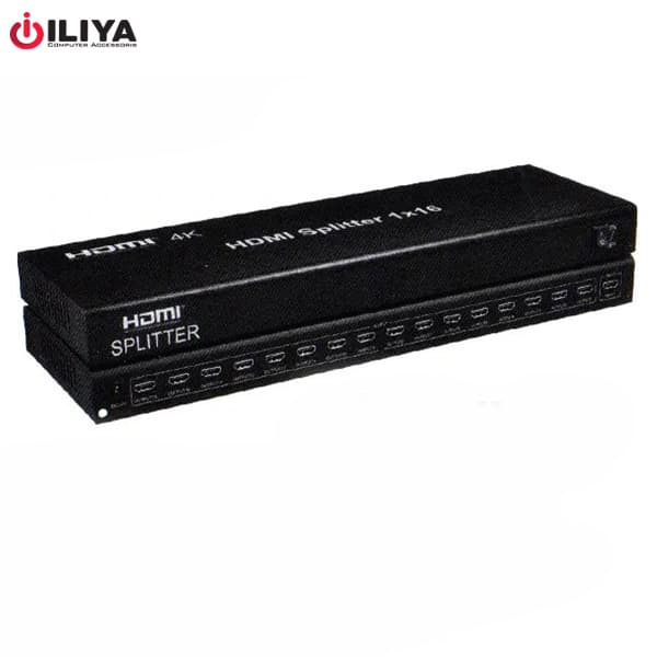 اسپلیتر 16 پورت درگاه HDMI برند دی نت D NET 4K 3D SUPPORT — تصویر ۳