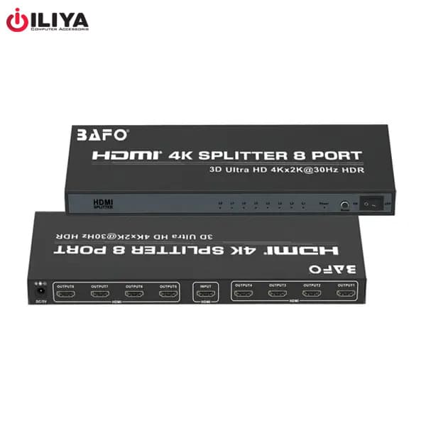 اسپلیتر 1 به 8 HDMI بافو مدل BAFO BF-H132 — تصویر ۶