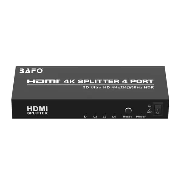 اسپلیتر 1 به 4 HDMI بافو مدل BAFO BF-H131 — تصویر ۷