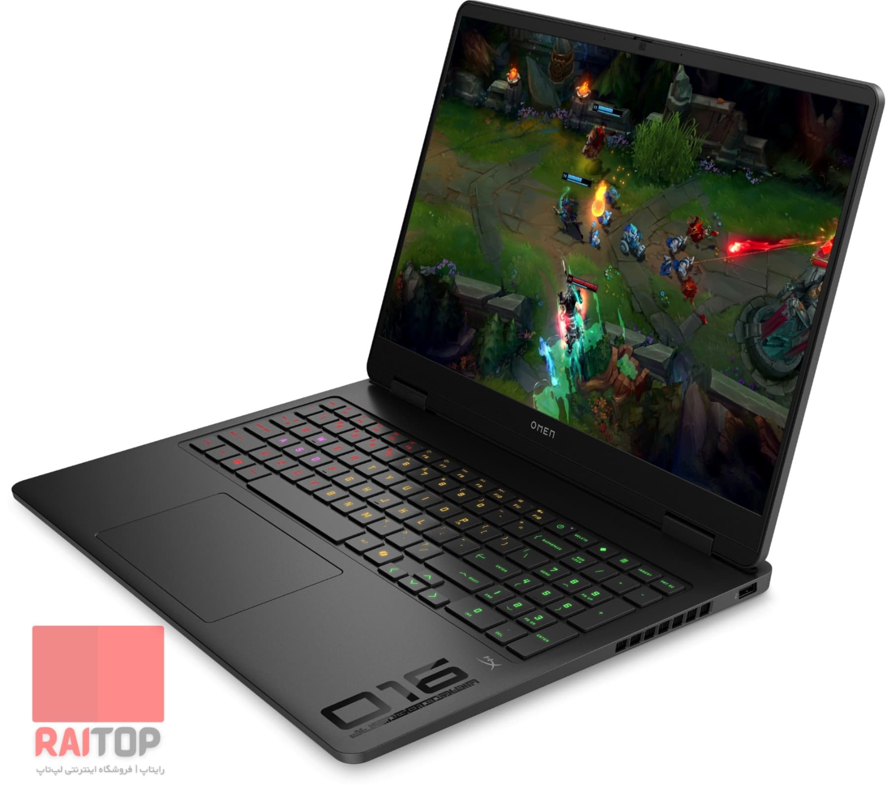 لپ تاپ 16 اینچی گیمینگ HP مدل Omen Slim 16-an0 — تصویر ۲