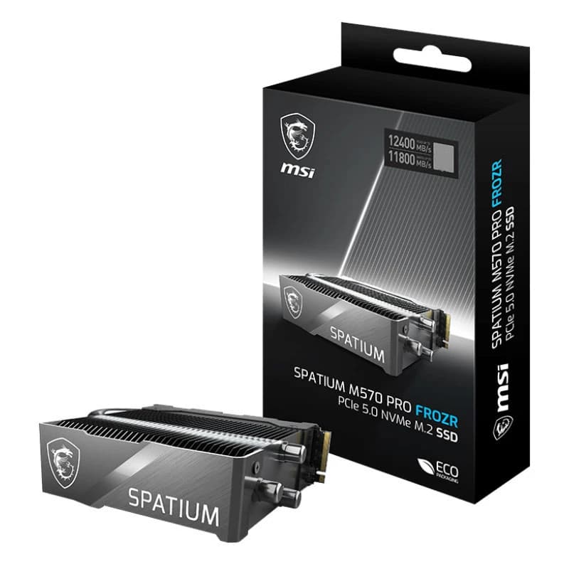 حافظه اس اس دی اینترنال ام اس آی مدل Spatium M570 PRO Frozr M.2 2TB — تصویر ۲