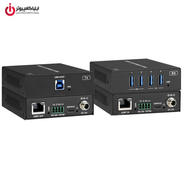 توسعه دهنده USB3.0 روی کابل شبکه فرانت مدل FARANET FN-EU3100 — تصویر ۲