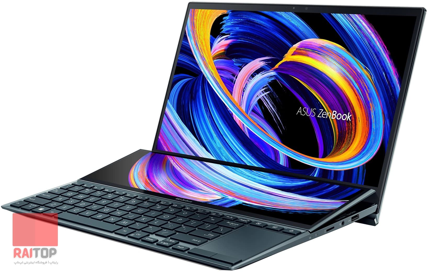 لپ تاپ دونمایشگر Asus مدل ZenBook Duo 14 UX482E — تصویر ۲