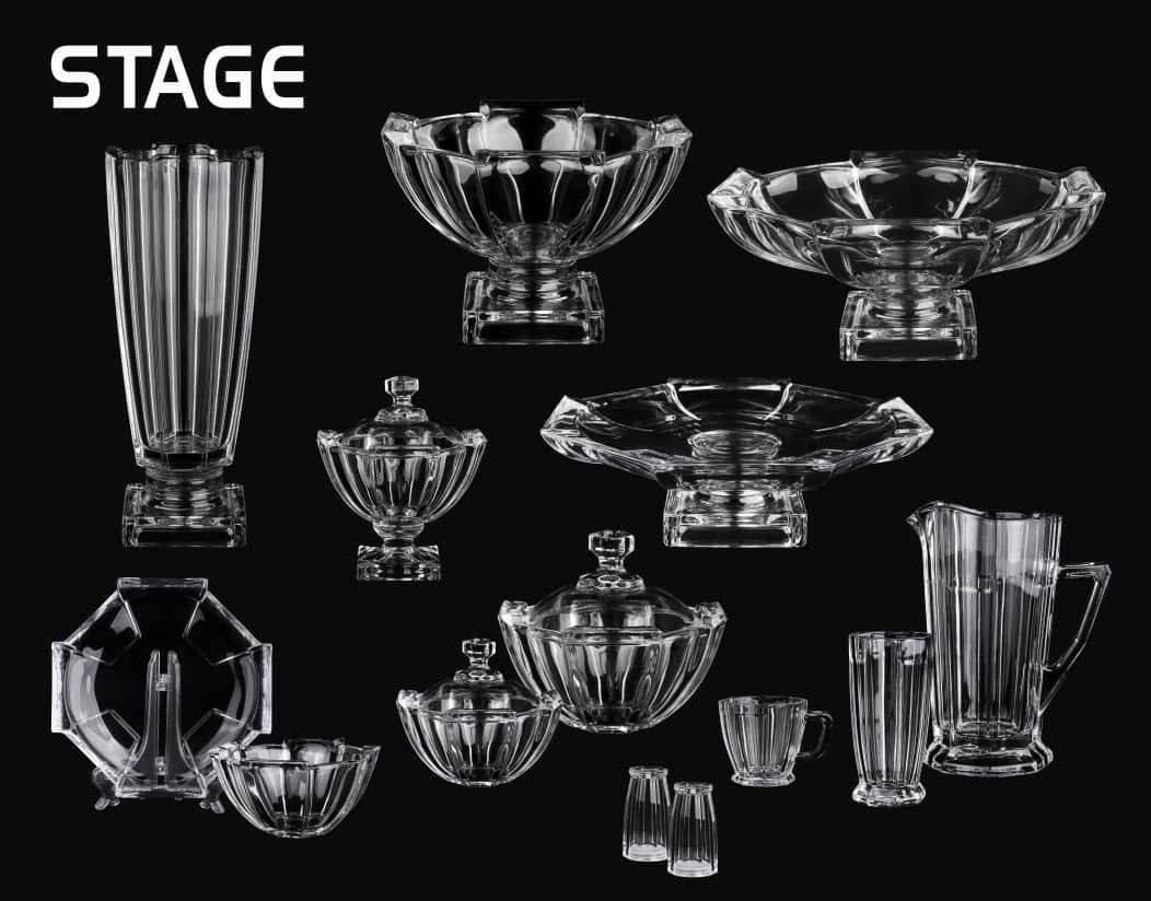 سرویس پذیرایی استیج کریستالی کد stage00 — تصویر ۲