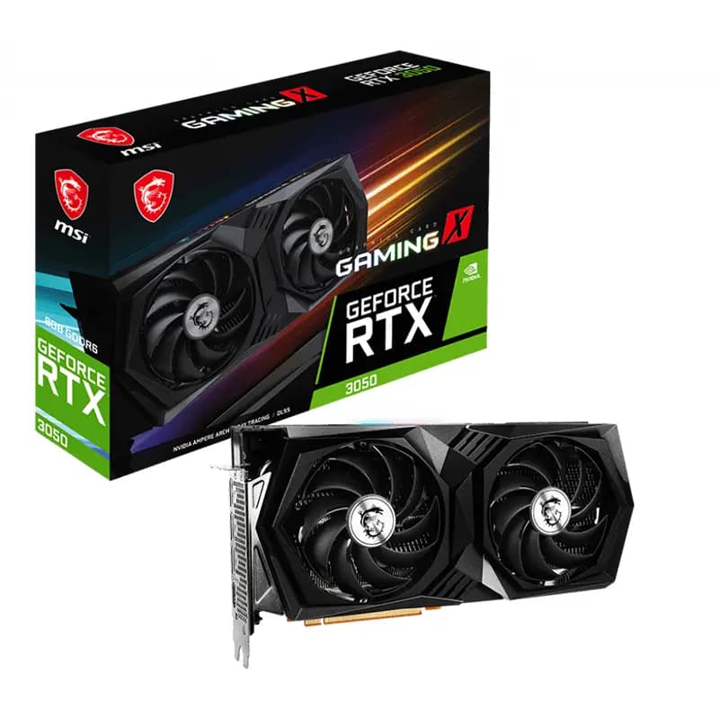 کارت گرافیک ام اس آی GAMING X RTX 3050 8GB GDDR6