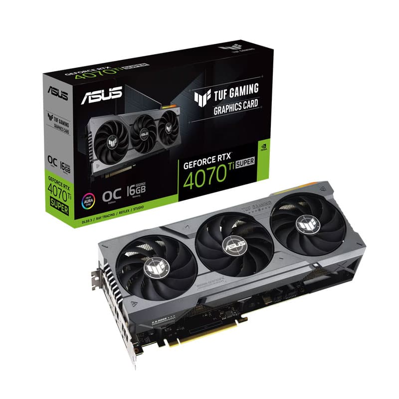 کارت گرافیک ایسوس TUF GAMING RTX 4070 Ti SUPER 16GB GDDR6X OC — تصویر ۱۲
