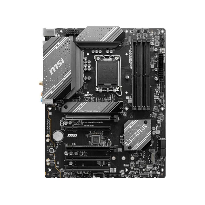 مادربرد ام اس آی B760 GAMING PLUS WIFI DDR5 — تصویر ۴
