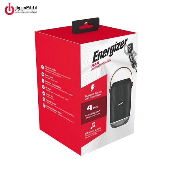 اسپیکر بلوتوثی انرجایزر مدل Energizer BTS103 — تصویر ۶