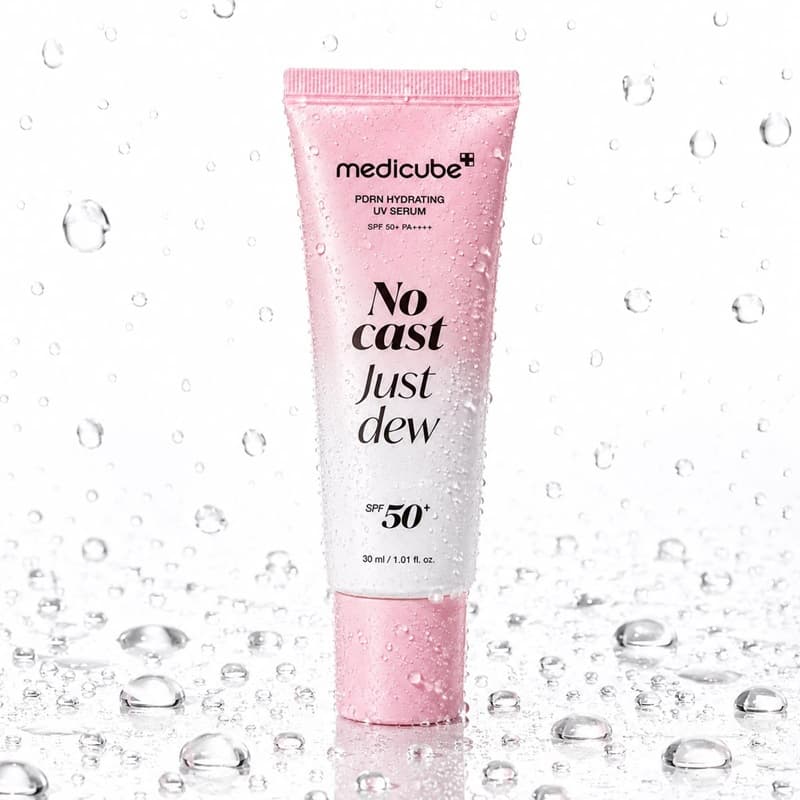 سرم ضدآفتاب PDRN و آبرسان مدیکیوب Medicube No Cast Just Dew PDRN Hydrating UV Sun Serum — تصویر ۱۲