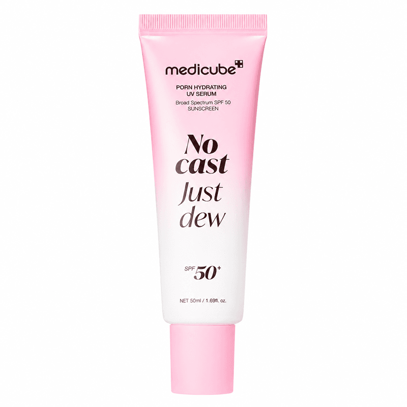 سرم ضدآفتاب PDRN و آبرسان مدیکیوب Medicube No Cast Just Dew PDRN Hydrating UV Sun Serum — تصویر ۹
