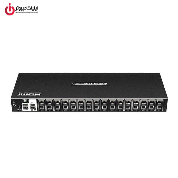 کی وی ام سوئیچ 16 پورت HDMI لایمستون مدل LimeStone LS-HK1601 — تصویر ۴