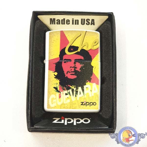 فندک زیپو ته طلایی طرح چگوارا ZIPPO — تصویر ۸