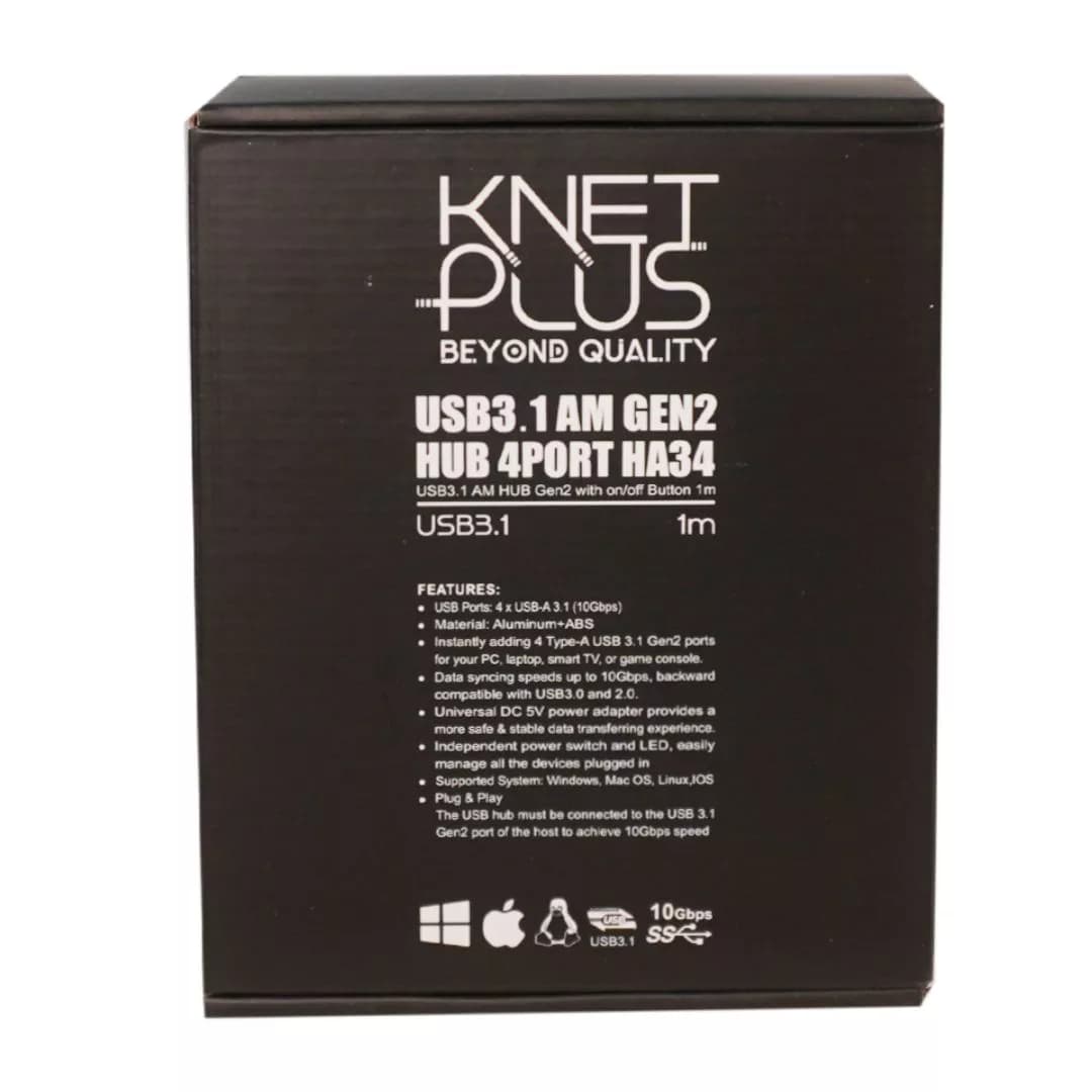 هاب 4 پورت USB 3.1 کی نت پلاس KP-HA34 — تصویر ۱۱
