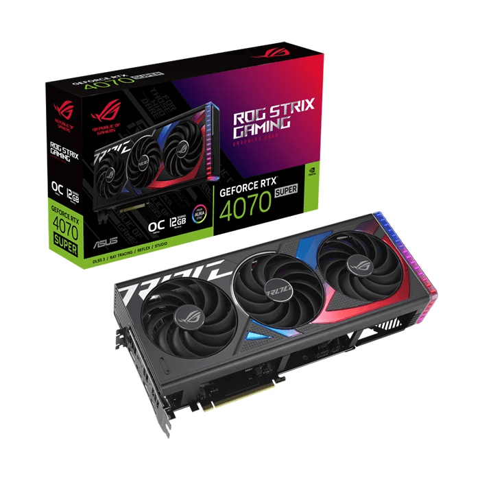 کارت گرافیک ایسوس ROG Strix GeForce RTX 4070 SUPER 12GB GDDR6X OC Edition — تصویر ۷