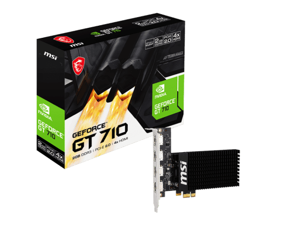 کارت گرافیک ام اس آی GT 710 2GB DDR3 4HDMI — تصویر ۴