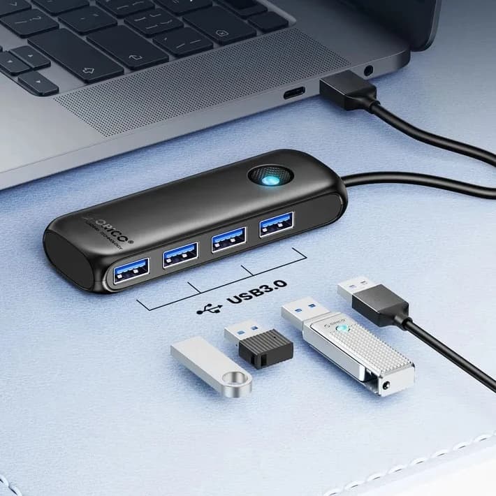 هاب 4 پورت USB-A اوریکو مدل PDD4A-U3-015 — تصویر ۳