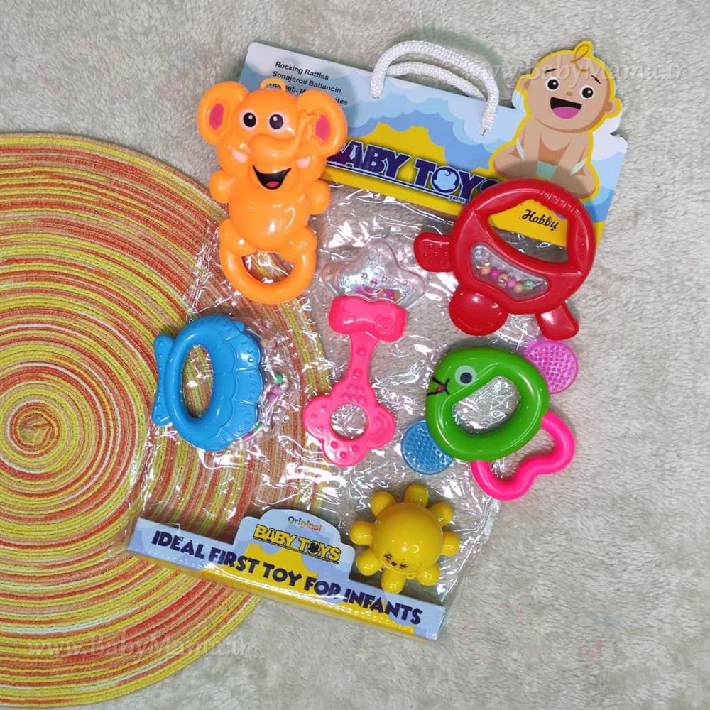 جغجغه 6 عددی baby toys — تصویر ۲