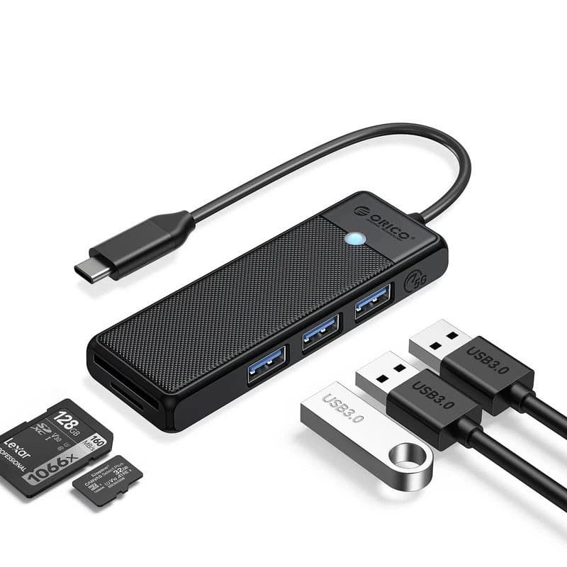 هاب 3 پورت USB-C اوریکو مدل PAPW3AT-C3-10 — تصویر ۸