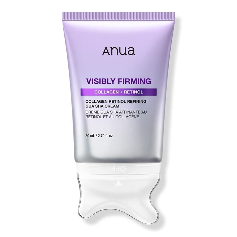 کرم ضد چروک و جوانساز آنوا با اپلیکاتور گواشا Anua Collagen Retinol Refining Gua Sha Cream — تصویر ۶
