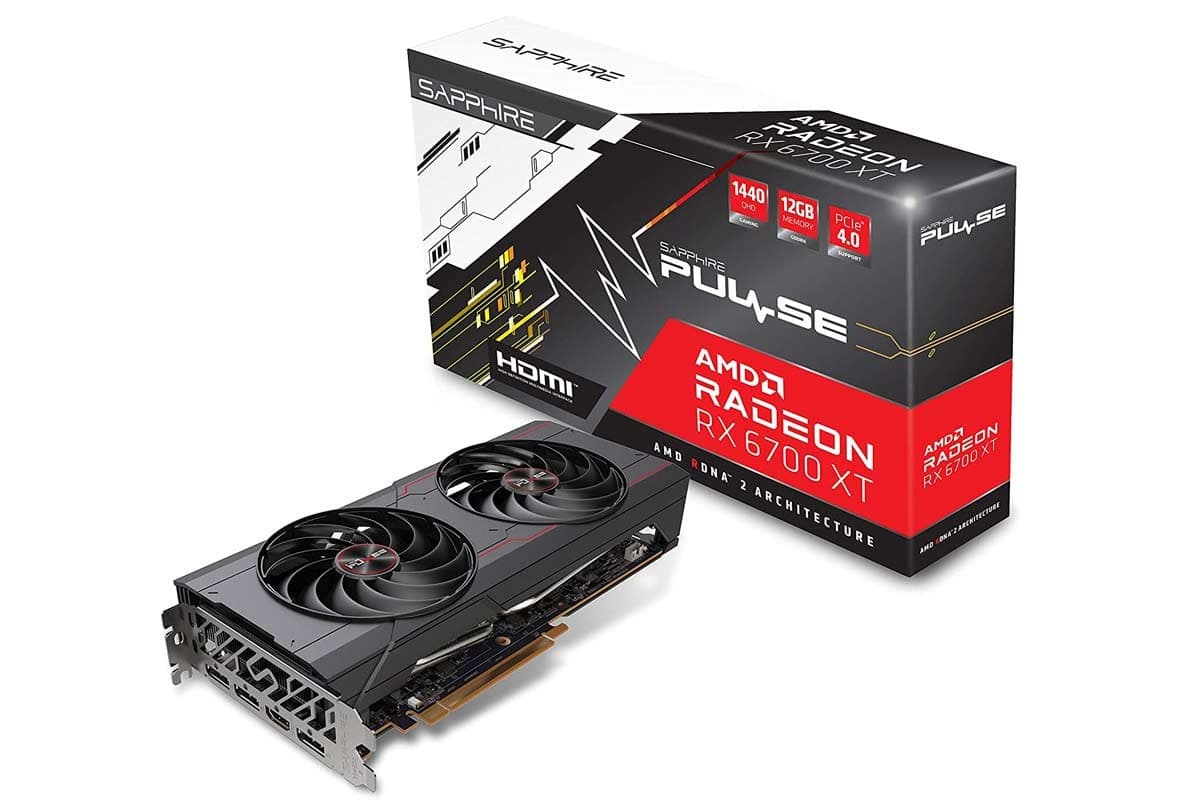 کارت گرافیک سافایر PULSE AMD Radeon RX 6700 XT حافظه 12 گیگابایت — تصویر ۴
