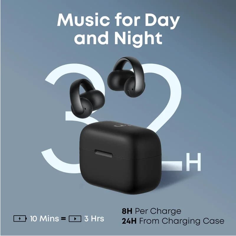 هدفون بلوتوثی انکر مدل Anker SoundCore AeroClip — تصویر ۸