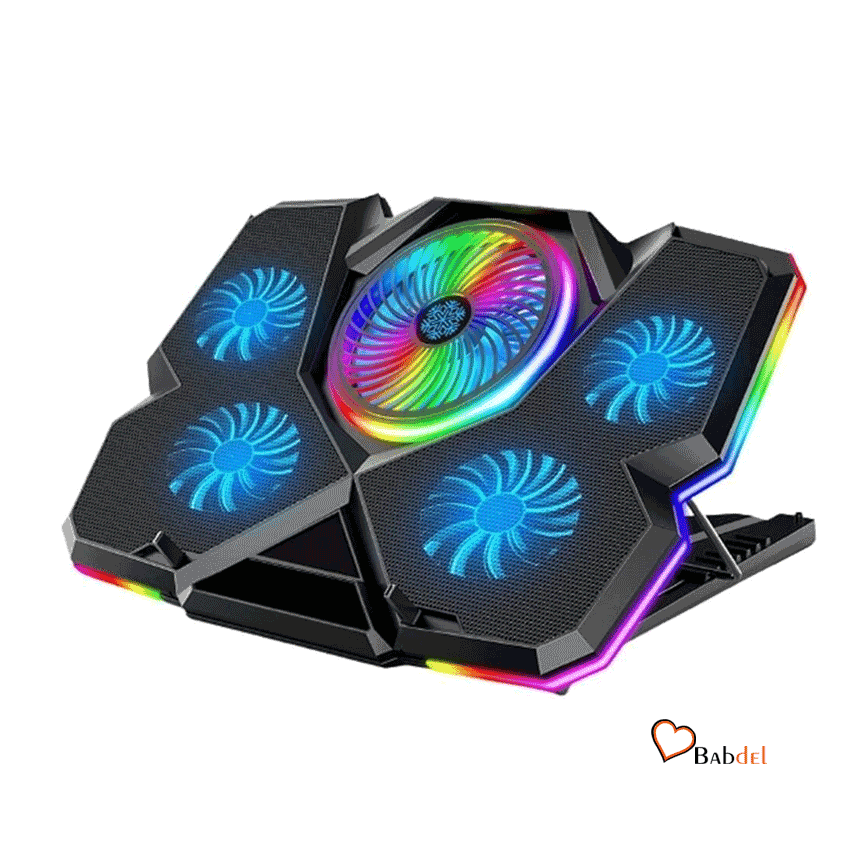 پایه خنک کننده لپ تاپ کول کلد COOLCOLD COOLING PAD K44 GAMING — تصویر ۲