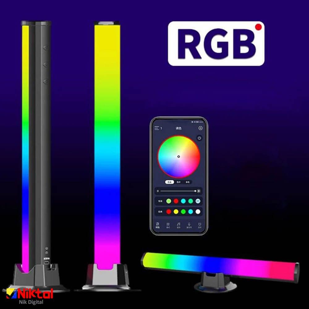 چراغ LED اکولایزر RGB-D17 — تصویر ۵